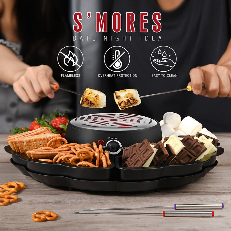 New Chocolate Electric Hot Pot Melting Pot Toasted Marshmallow Machine 